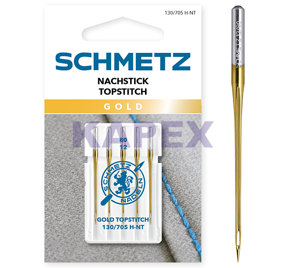130/705 H-NT TOPSTITCH GOLD 80/12 VCS