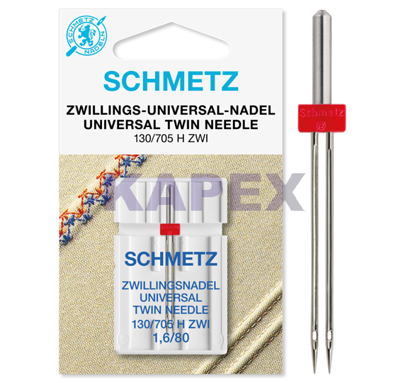 130/705 H ZWI 1,6 mm TWIN 1.6/80 SCS