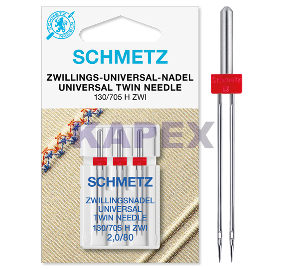 130/705 H ZWI 2,0 mm TWIN 2/80 TCS