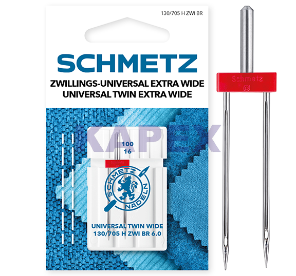 130/705 H ZWI BR 6,0 mm EXTRA WIDE TWIN 6/100 SES
