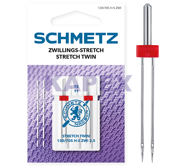 130/705 H-S ZWI 2,5 mm STRETCH TWIN 2.5/75 DMS