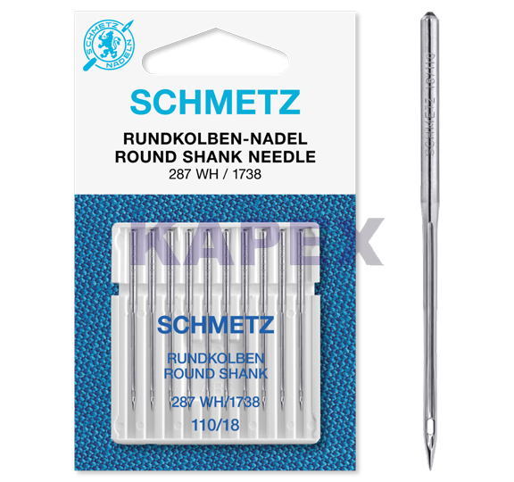 287 WH ROUND SHANK 110/18 XFS