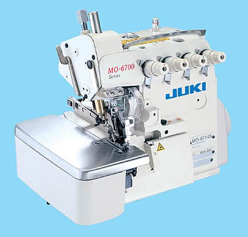 JUKI MO-6714S-BE6-40H SM 2-ihlový 4-nitný overlock so šírkou stehu 4mm
