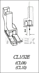 Pätka kompenzačná 0,8 mm (CL1/32E, CL08)