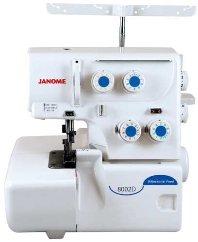 JANOME 8002D, overlock