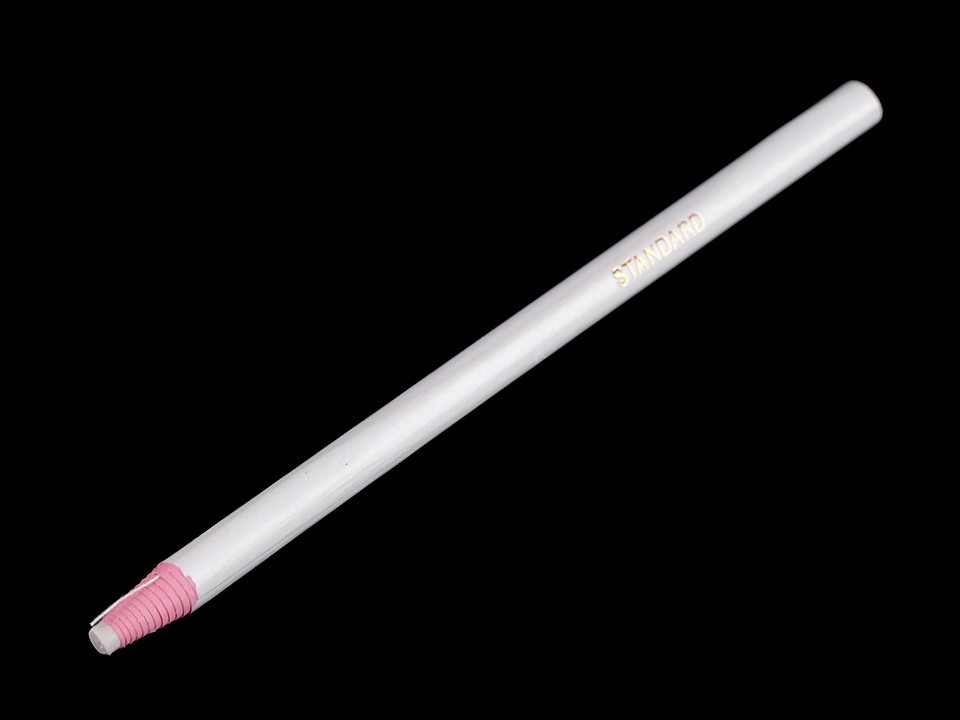 Ceruzka vosková biela samostrúhacia
