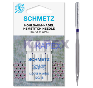 130/705 H-WING HEMSTITCH 100/16 DES