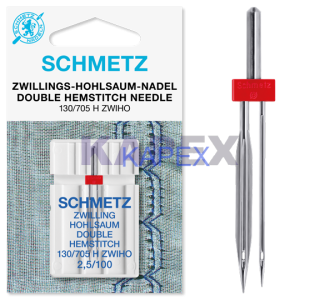 130/705 H-ZWIHO 2,5 mm DOUBLE HEMSTITCH 2.5/100 SES