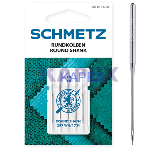 287 WH ROUND SHANK 70/10 VBS