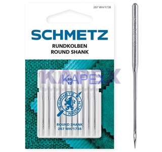 287 WH ROUND SHANK 80/12 XCS