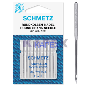 287 WH ROUND SHANK 110/18 XFS