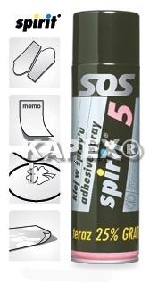 SPIRIT 5, sprej lepiaci