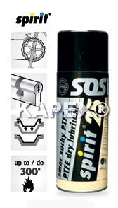 SPIRIT 25, sprej na mazanie PTFE, do 300C