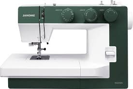 JANOME 1522 GN domáci šijací stroj zelený predný panel
